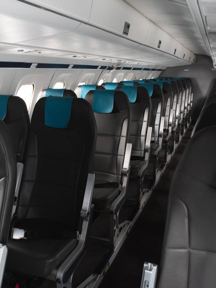 inside SAAB 340